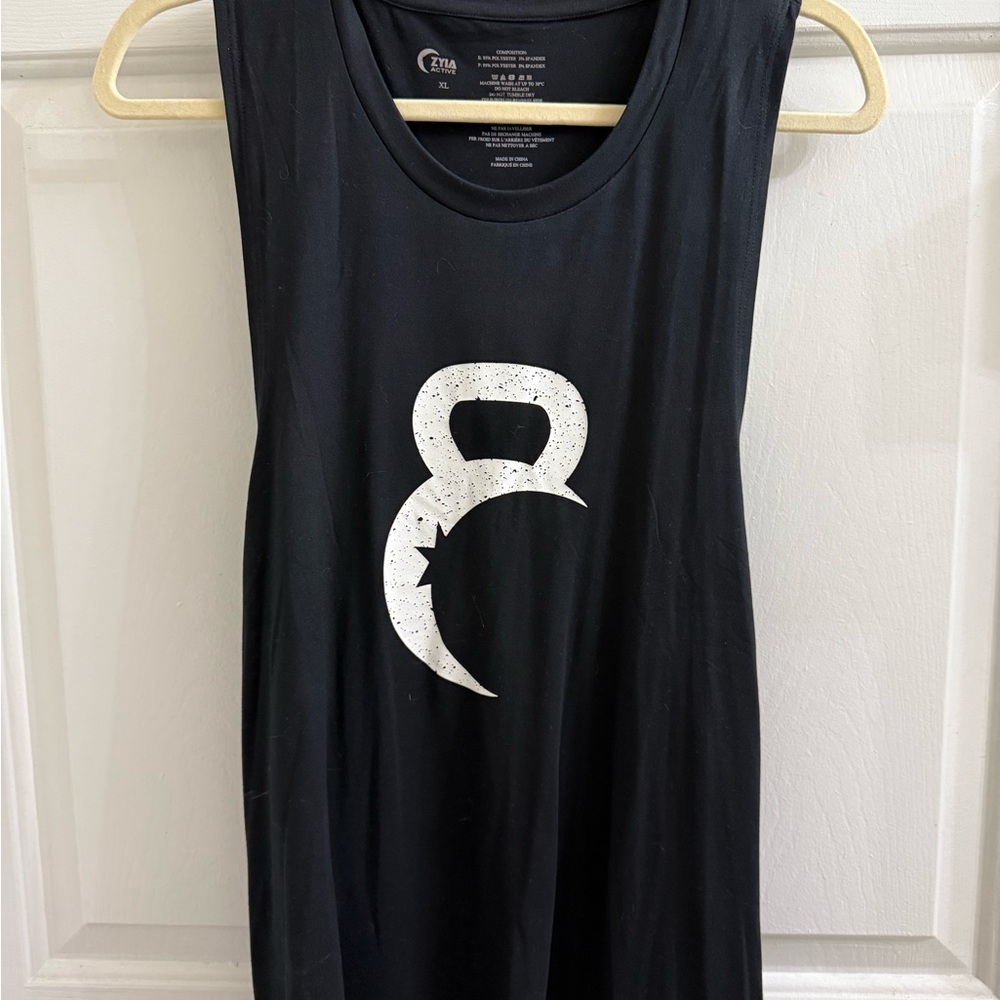 ZYIA Black Activewear Tank